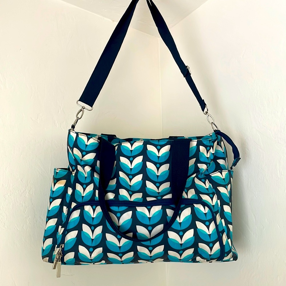 NursePurse diaper/pumping shoulder bag